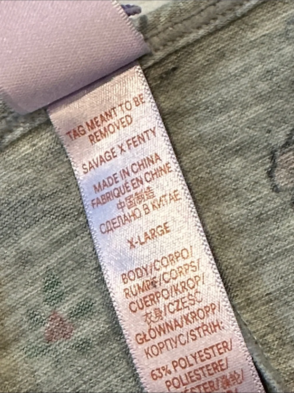 Savage X Fenty Sz XL ‘Tis the Savage Hot Short • NWT!